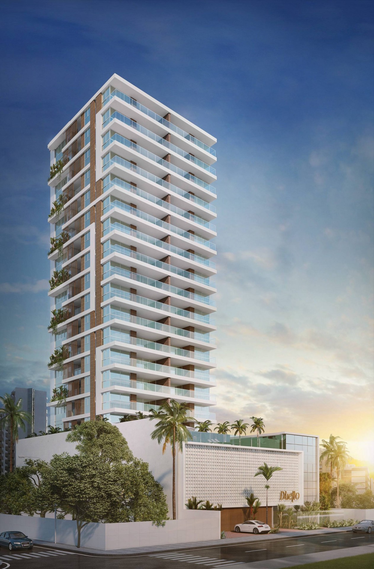 Um projeto moderno, completo e sustentável. 